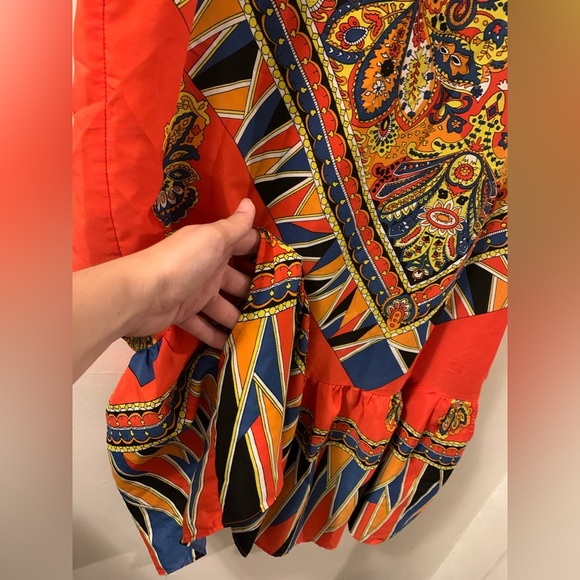 EUC Lovers+ Friends mini paisley dress size‎ large - Picture 4 of 7